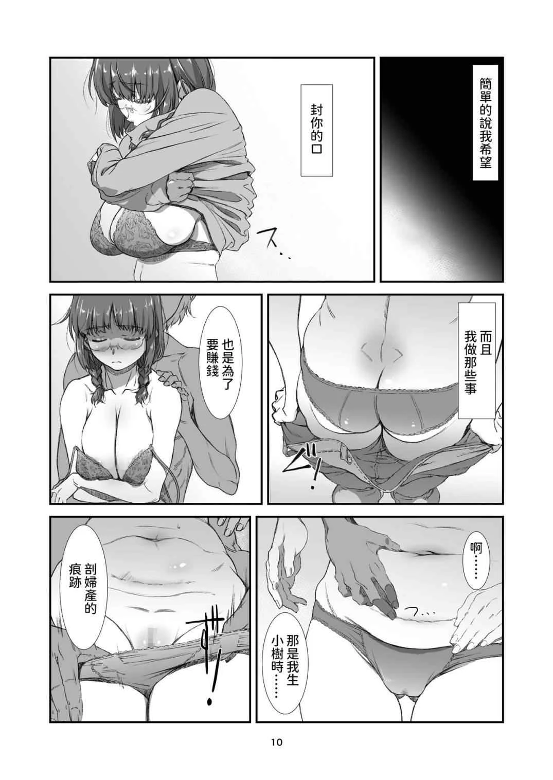 [日本漫画] 惩罚、邻居 短篇,NTR,巨乳大奶,御姐女王,眼镜#[27P]-10