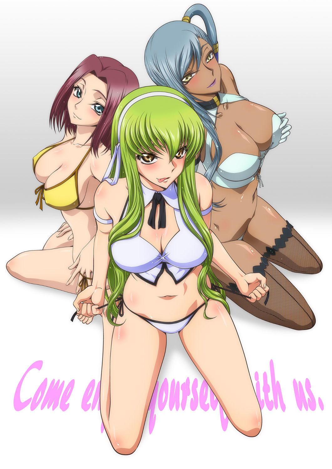 [日本漫画] [Blue Bean (Kaname Aomame)] C2lemon@V.c2 (CODE GEASS: Lelouch of the Rebellion)  单本,巨乳大奶,群P,内射中出,丝袜#[30P]-29