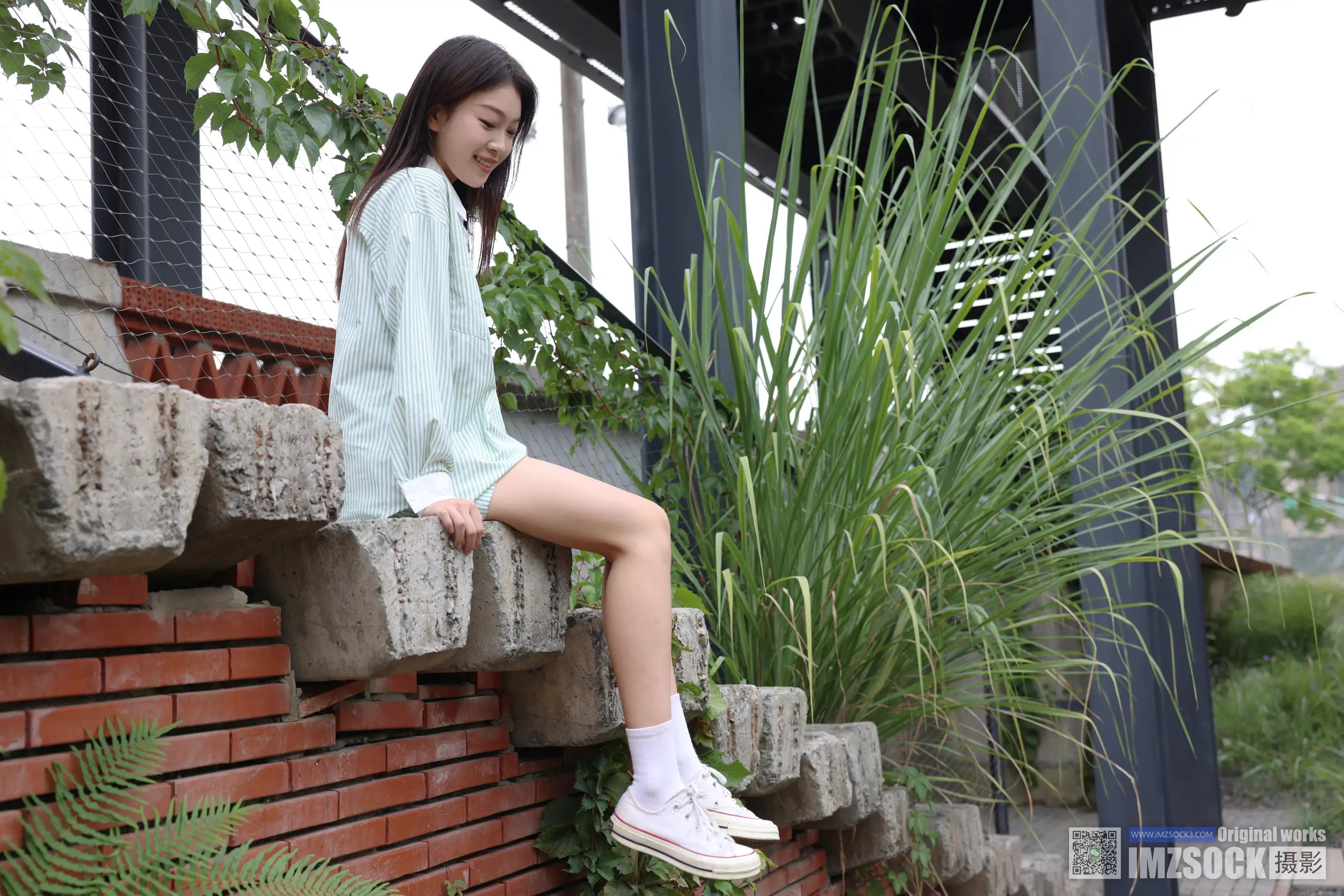 [Mzsock] Love Beauty Foot NO.243 coriander#[74P]-6