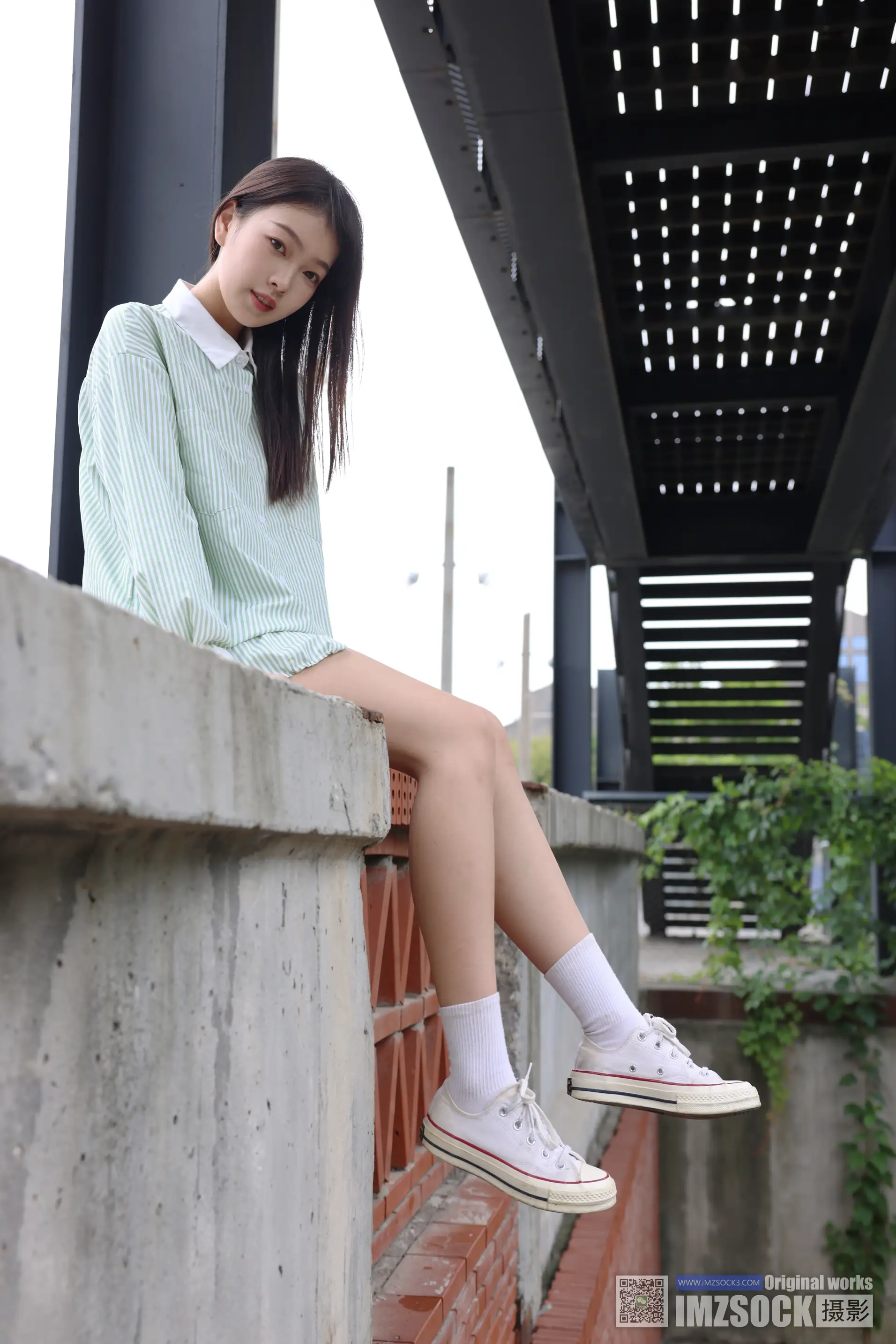 [Mzsock] Love Beauty Foot NO.243 coriander#[74P]-8