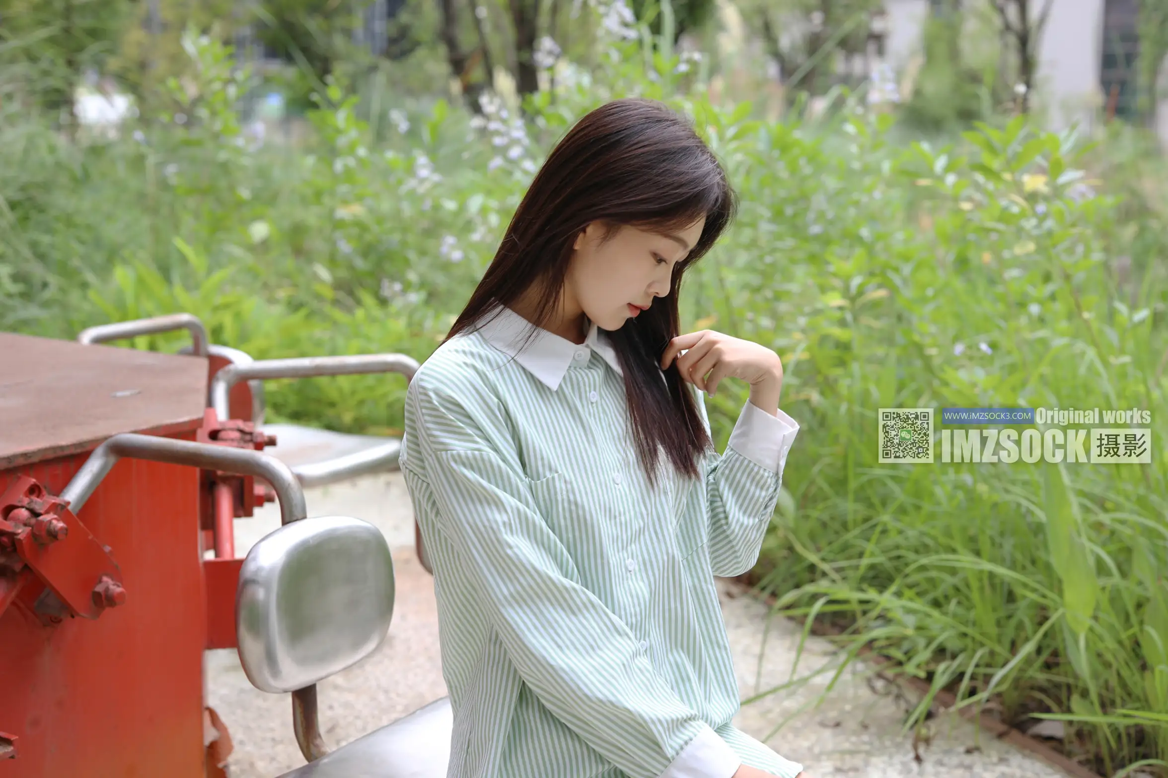 [Mzsock] Love Beauty Foot NO.243 coriander#[74P]-8