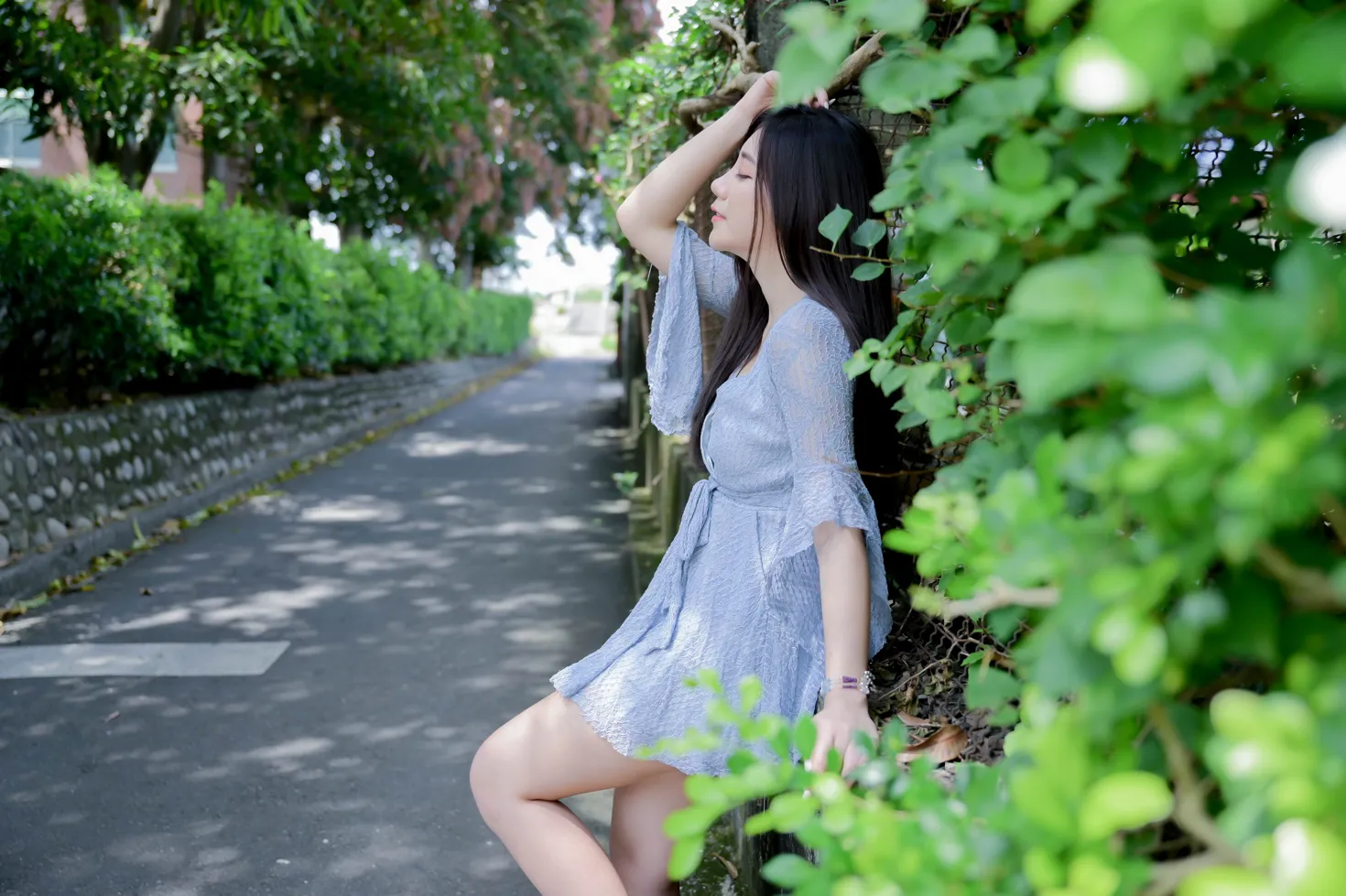 [爱美足] NO.211 乐乐 连衣裙凉高美腿 街拍#[71P]-7