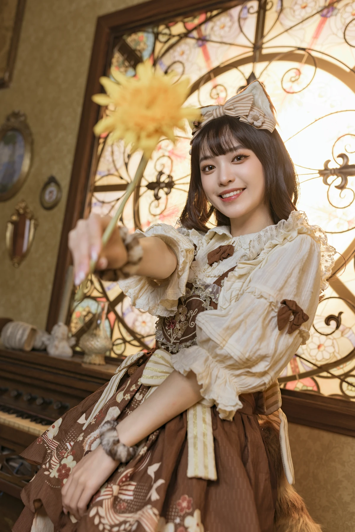 [艺图语] 2022.12.19 Vol.2714 – 猫系少女 酱酱#[22P]-8