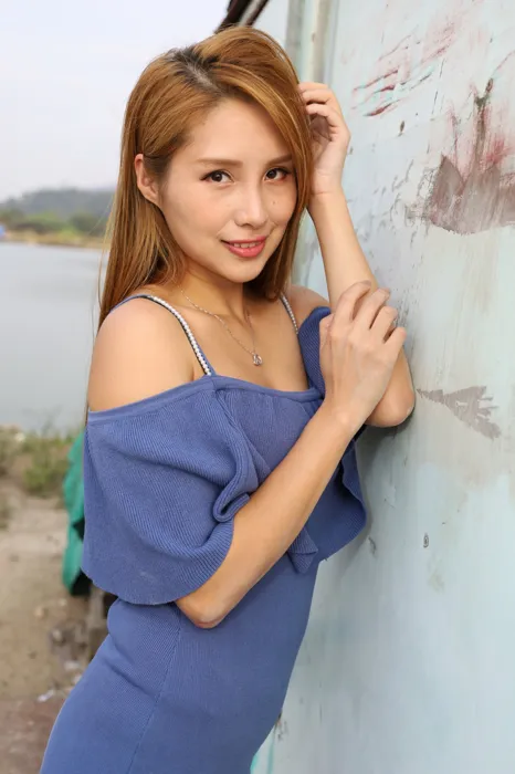 [爱美足] NO.094 長腿美模Van Van 香車美腿 高跟美腿外拍 街拍#[100P]-7