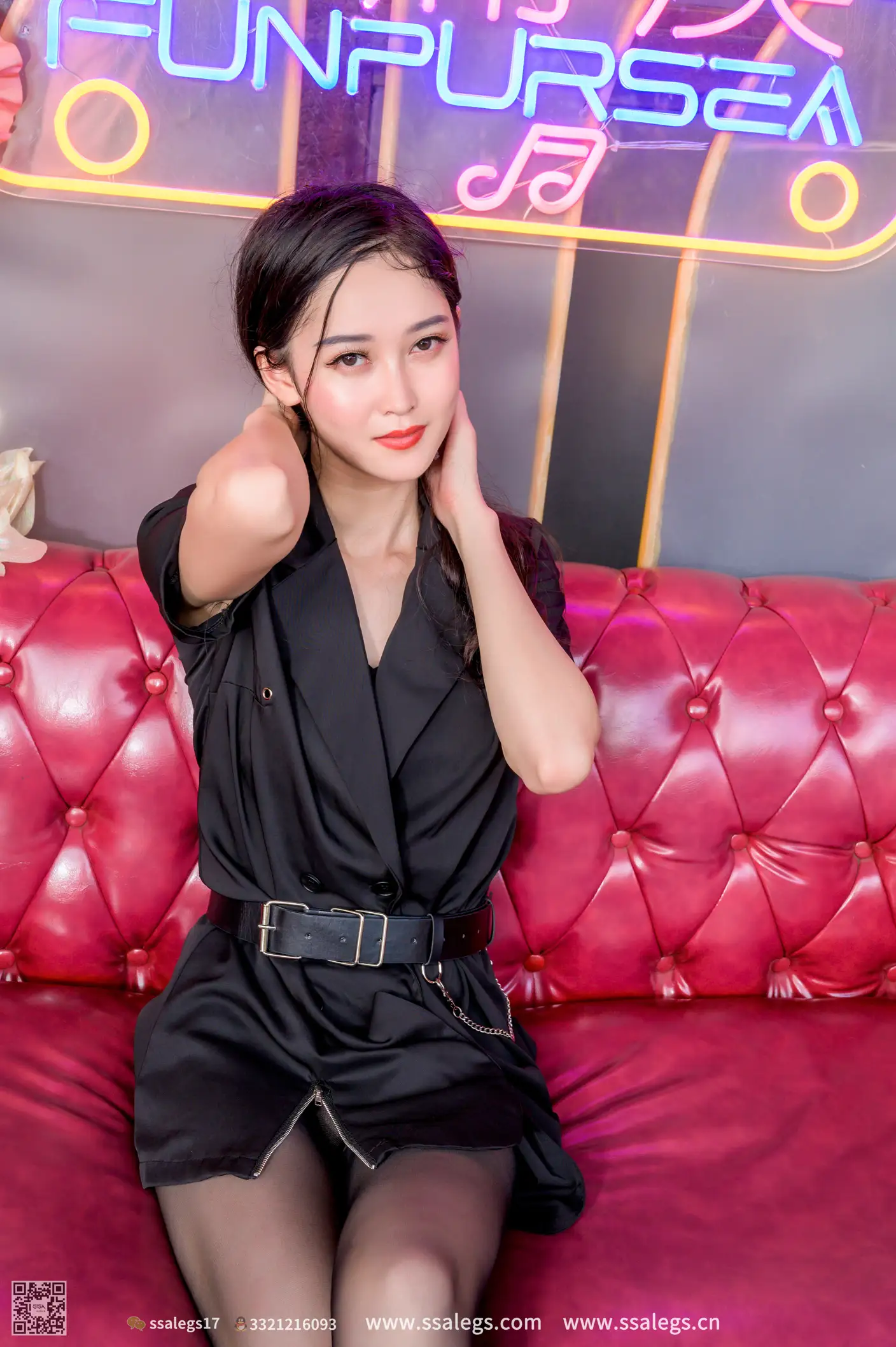 [Mzsock] NO.468 Manman Street Photography Black Silk (Part 2) Silk club#[127P]-10