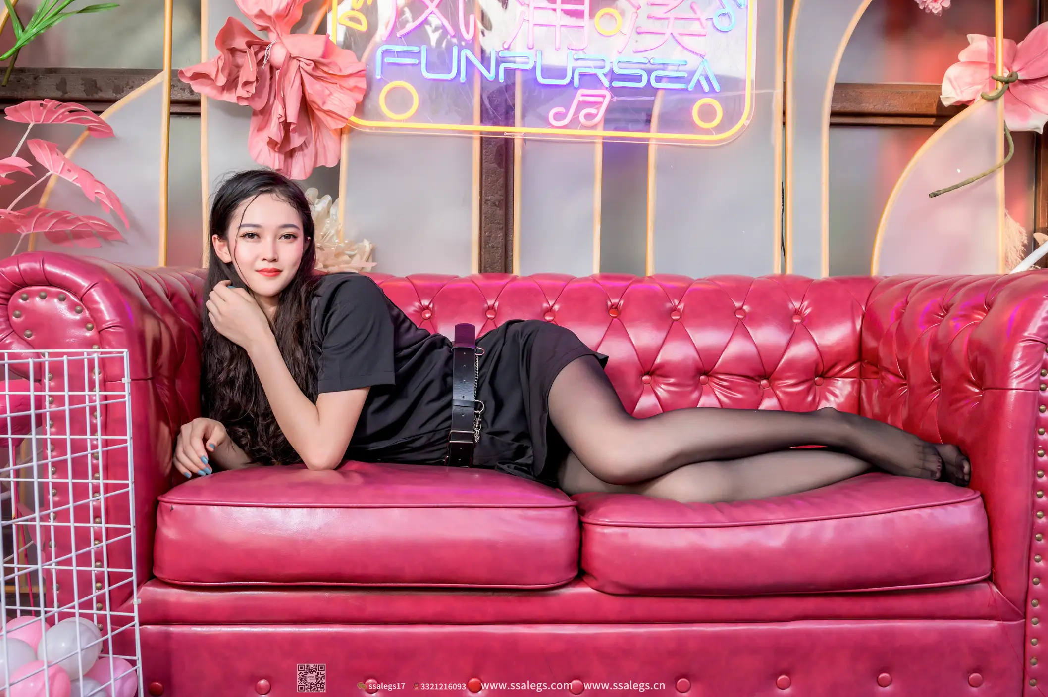 [Mzsock] NO.468 Manman Street Photography Black Silk (Part 2) Silk club#[127P]-6