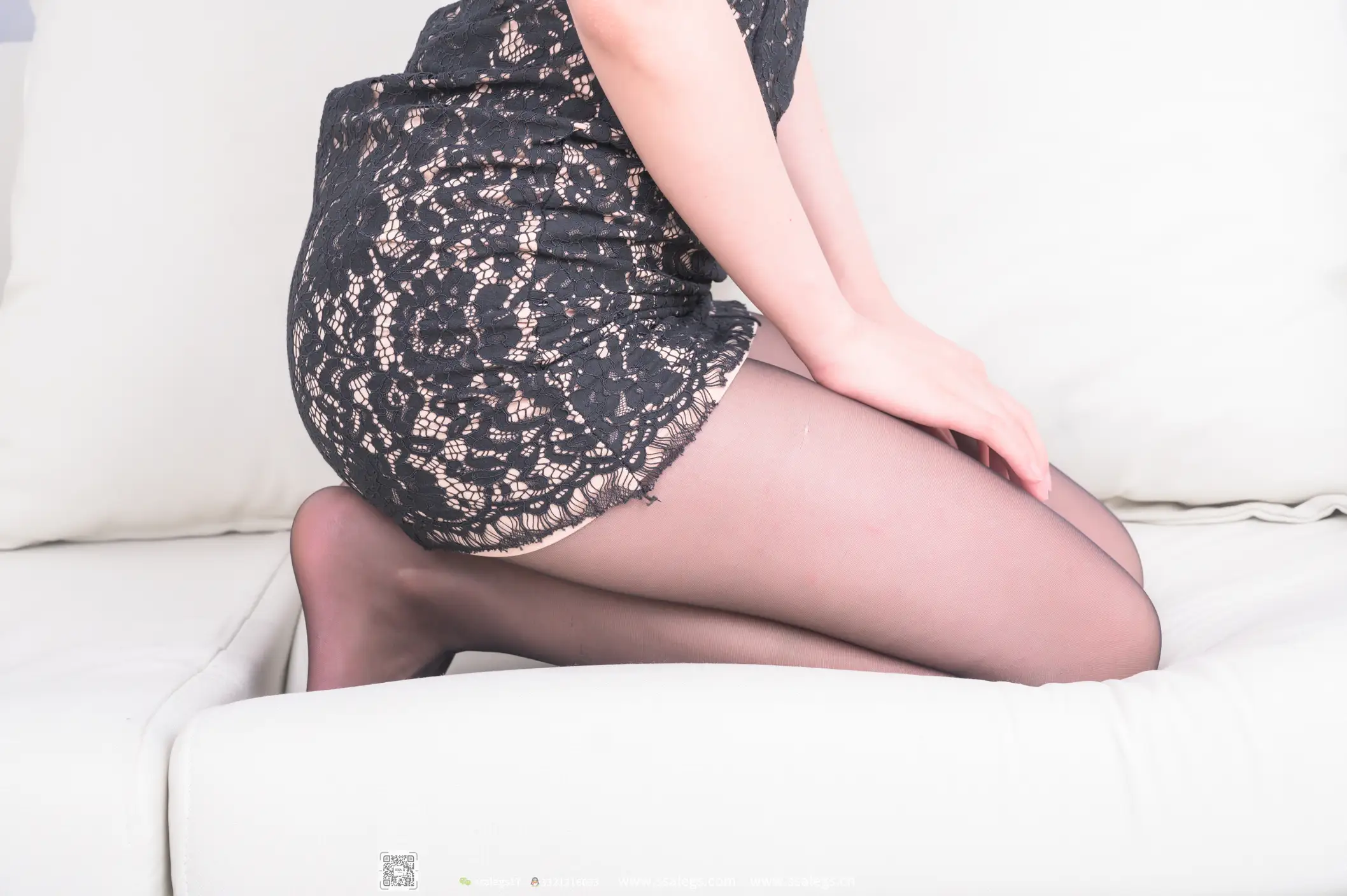 [爱美足] NO.533 悠悠 黑丝写真（下) 丝社#[125P]-9