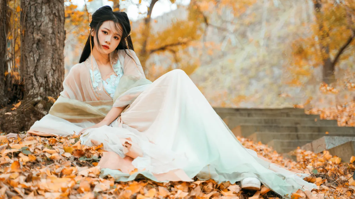 [YITUYU] 2022.12.12 Vol.2664 – Under the Ginkgo Tree Wangwang Xiaoxiaoshu#[39P]-6