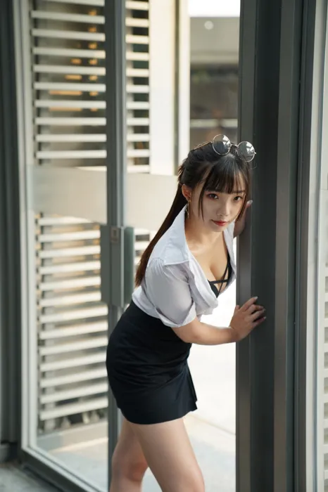 [爱美足] NO.078  陈家琳 OL短裙 高跟美腿外拍 街拍#[100P]-5