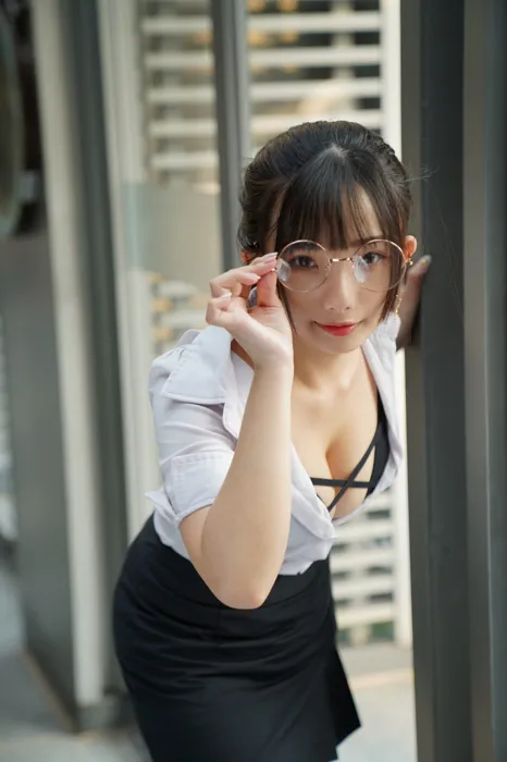 [爱美足] NO.078  陈家琳 OL短裙 高跟美腿外拍 街拍#[100P]-8