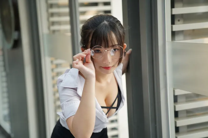 [爱美足] NO.078  陈家琳 OL短裙 高跟美腿外拍 街拍#[100P]-9