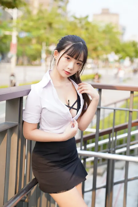 [爱美足] NO.078  陈家琳 OL短裙 高跟美腿外拍 街拍#[100P]-10