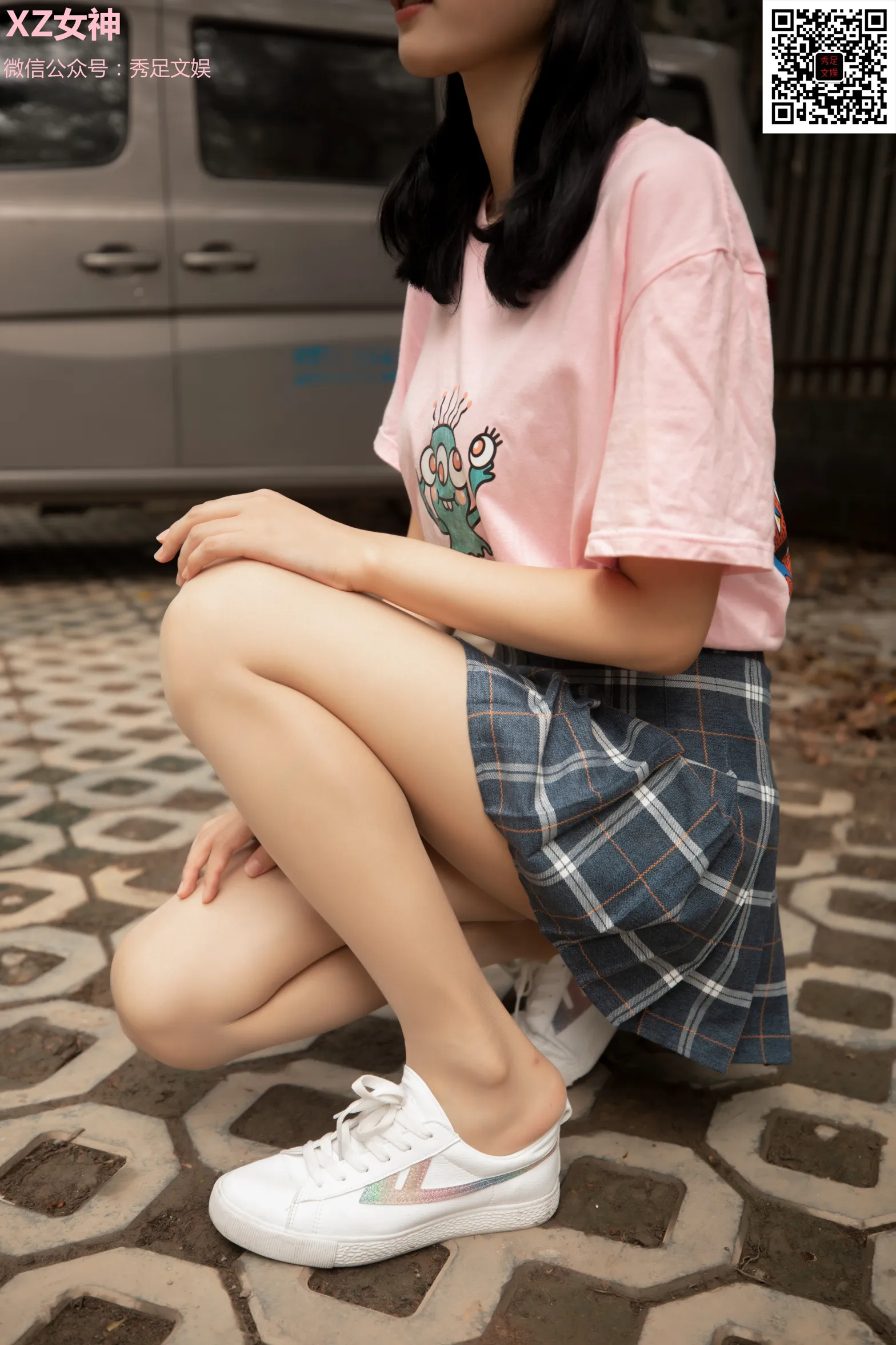 [爱美足] NO.006 青春无敌的百褶裙少女 街拍#[60P]-2