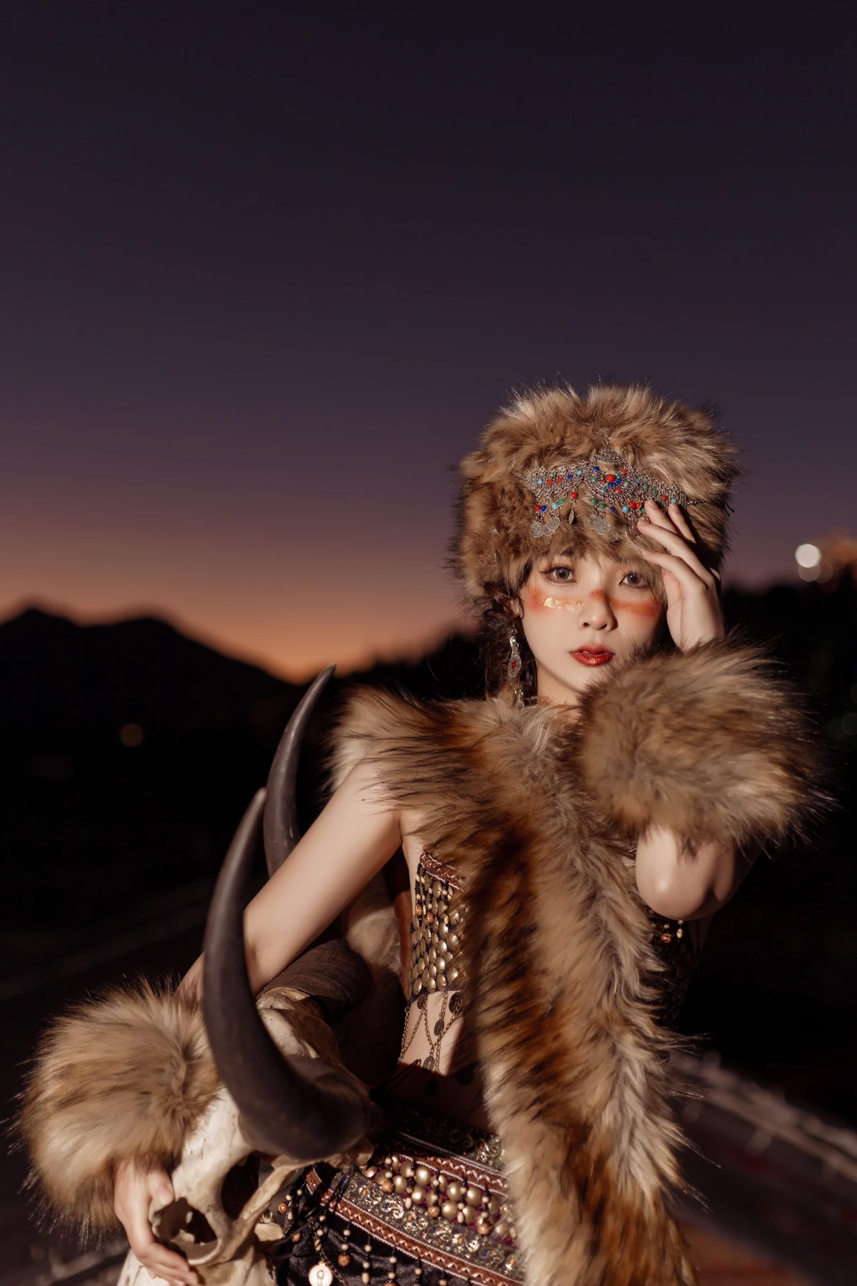 [艺图语] 2023.01.02 Vol.2820 – 印第安风情 · 部落公主 李李#[23P]-9
