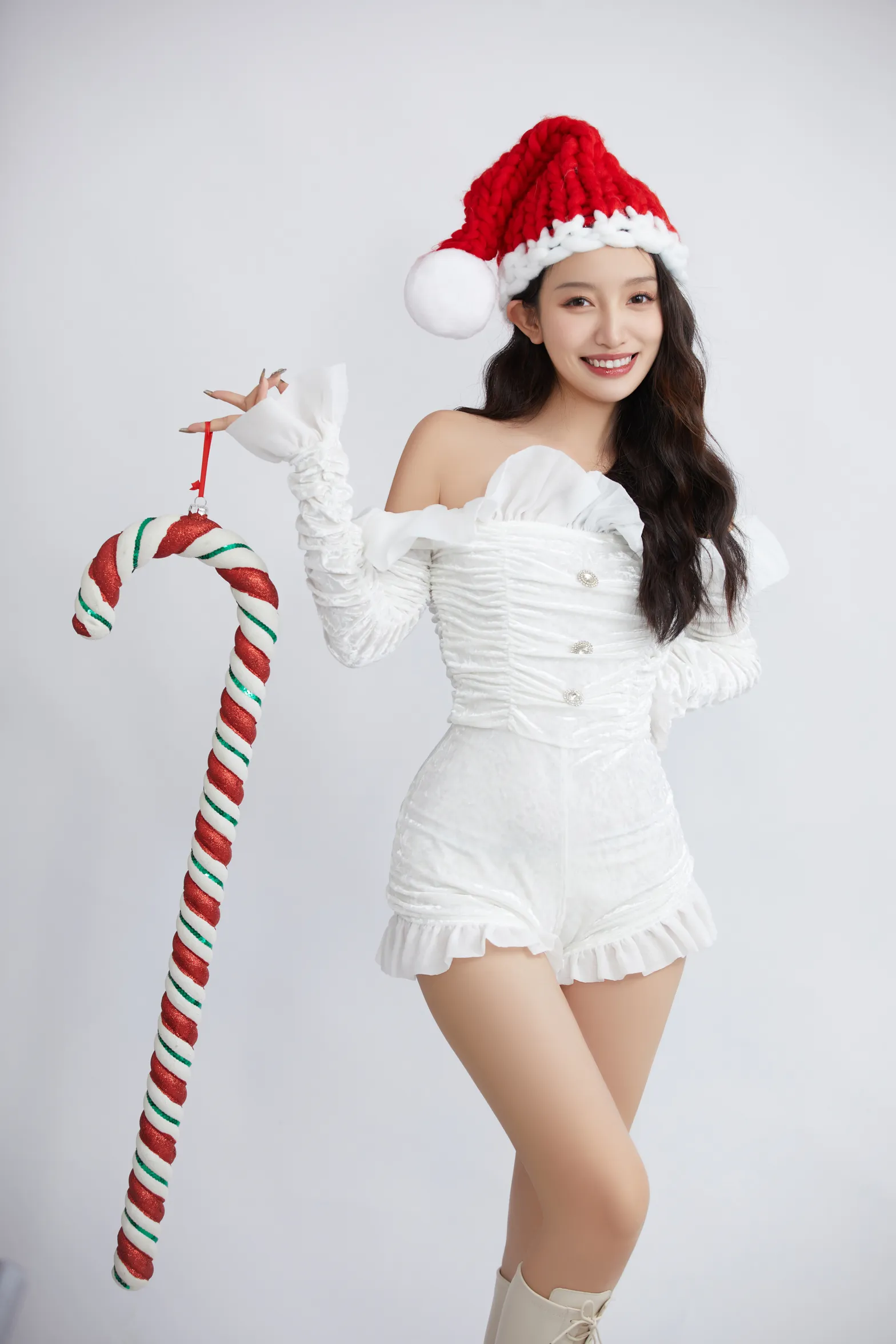 [艺图语] 2022.12.06 Vol.2610 – 纯白圣诞 柠萌婧啊#[23P]-7