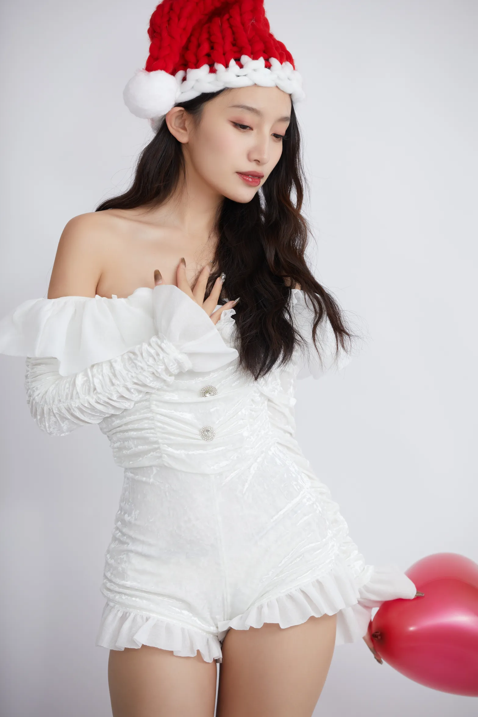 [艺图语] 2022.12.06 Vol.2610 – 纯白圣诞 柠萌婧啊#[23P]-4