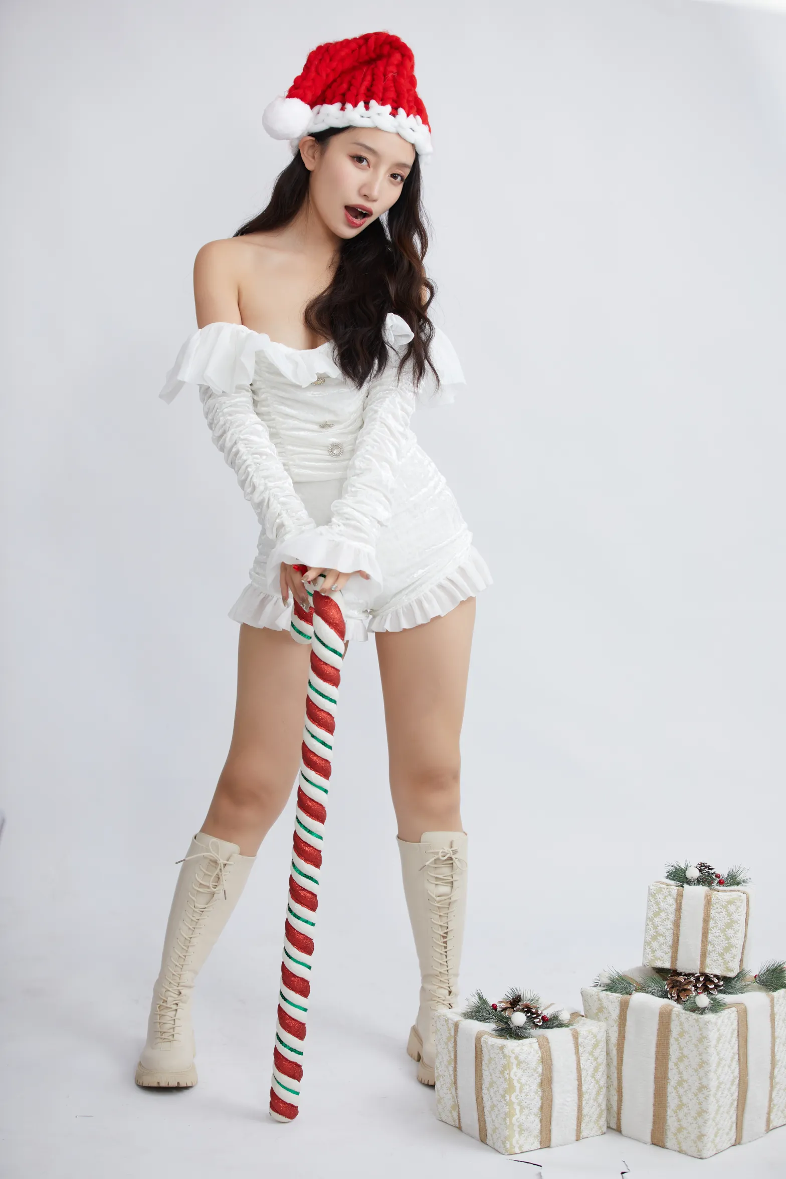 [艺图语] 2022.12.06 Vol.2610 – 纯白圣诞 柠萌婧啊#[23P]-6