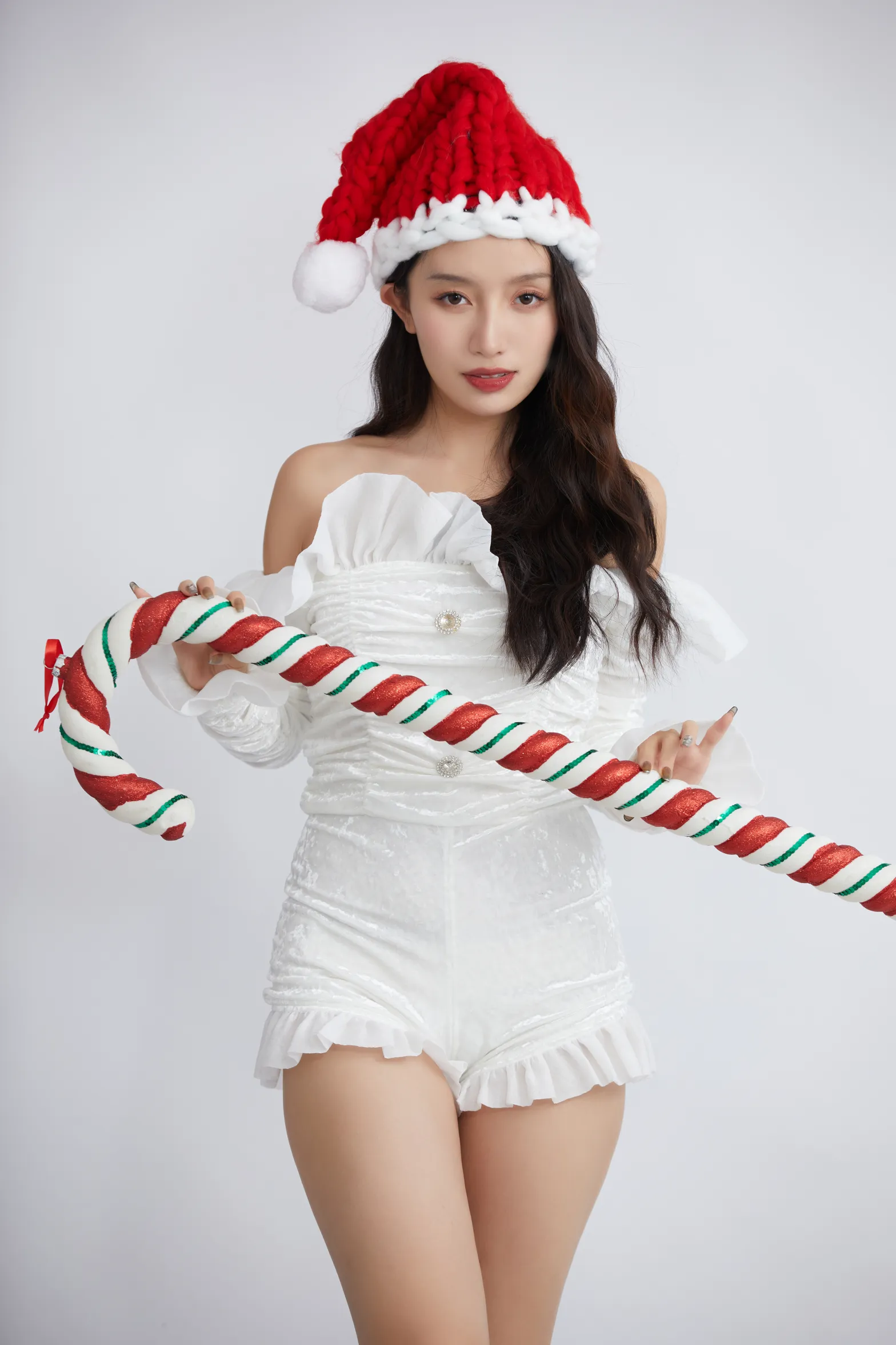[艺图语] 2022.12.06 Vol.2610 – 纯白圣诞 柠萌婧啊#[23P]-8