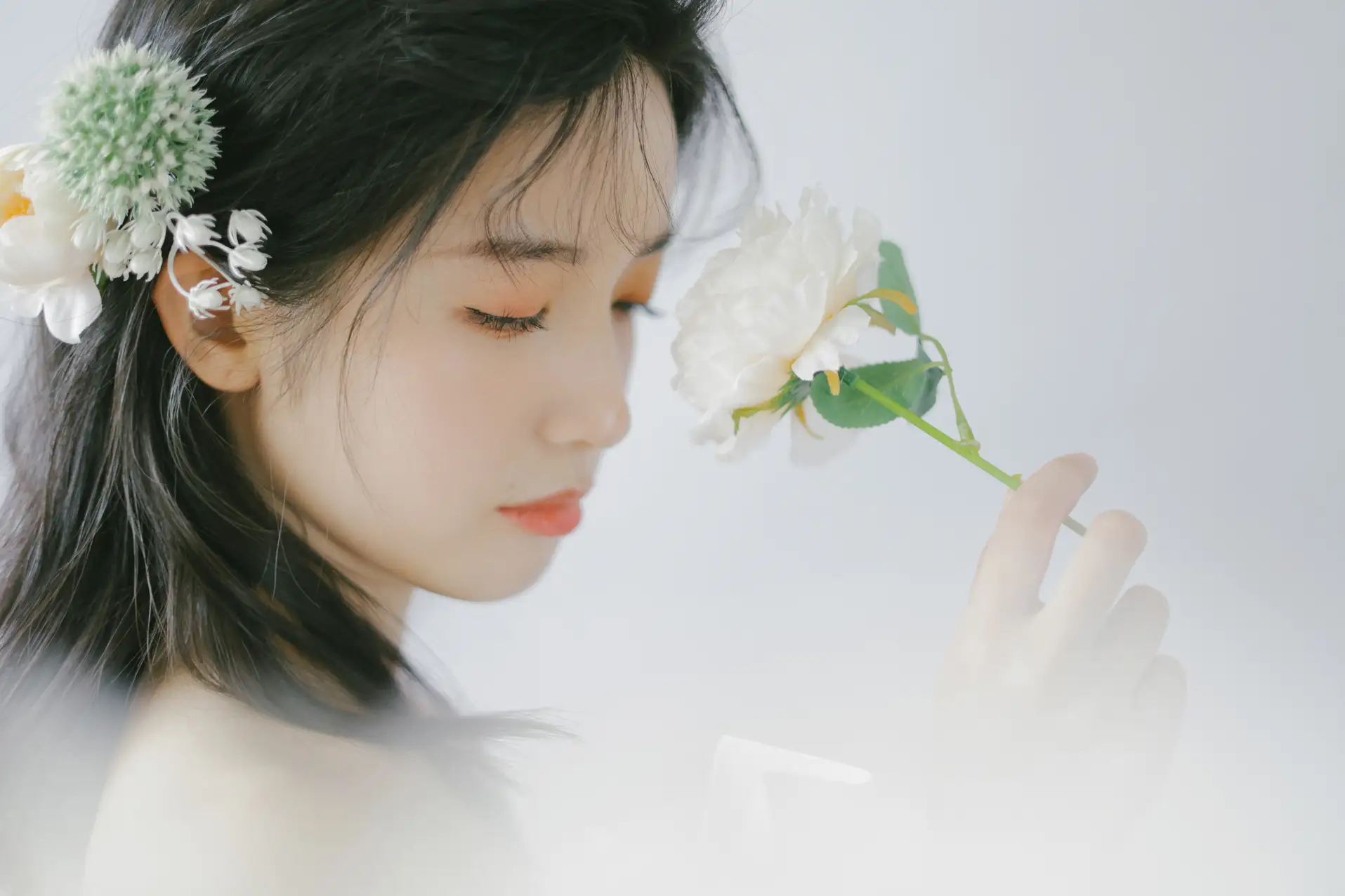 [艺图语] 2022.07.26 Vol.1541 – 花束女孩 一只阿梦崽#[32P]-7