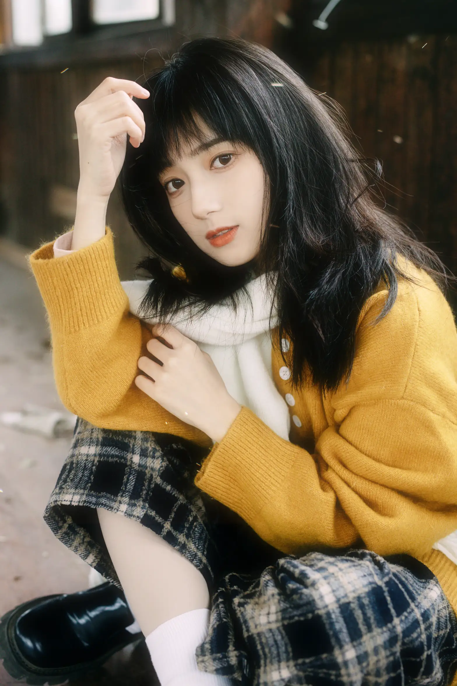 [艺图语] 2021.12.07 Vol.485 – 阴天小木屋 月半了吧#[32P]-5