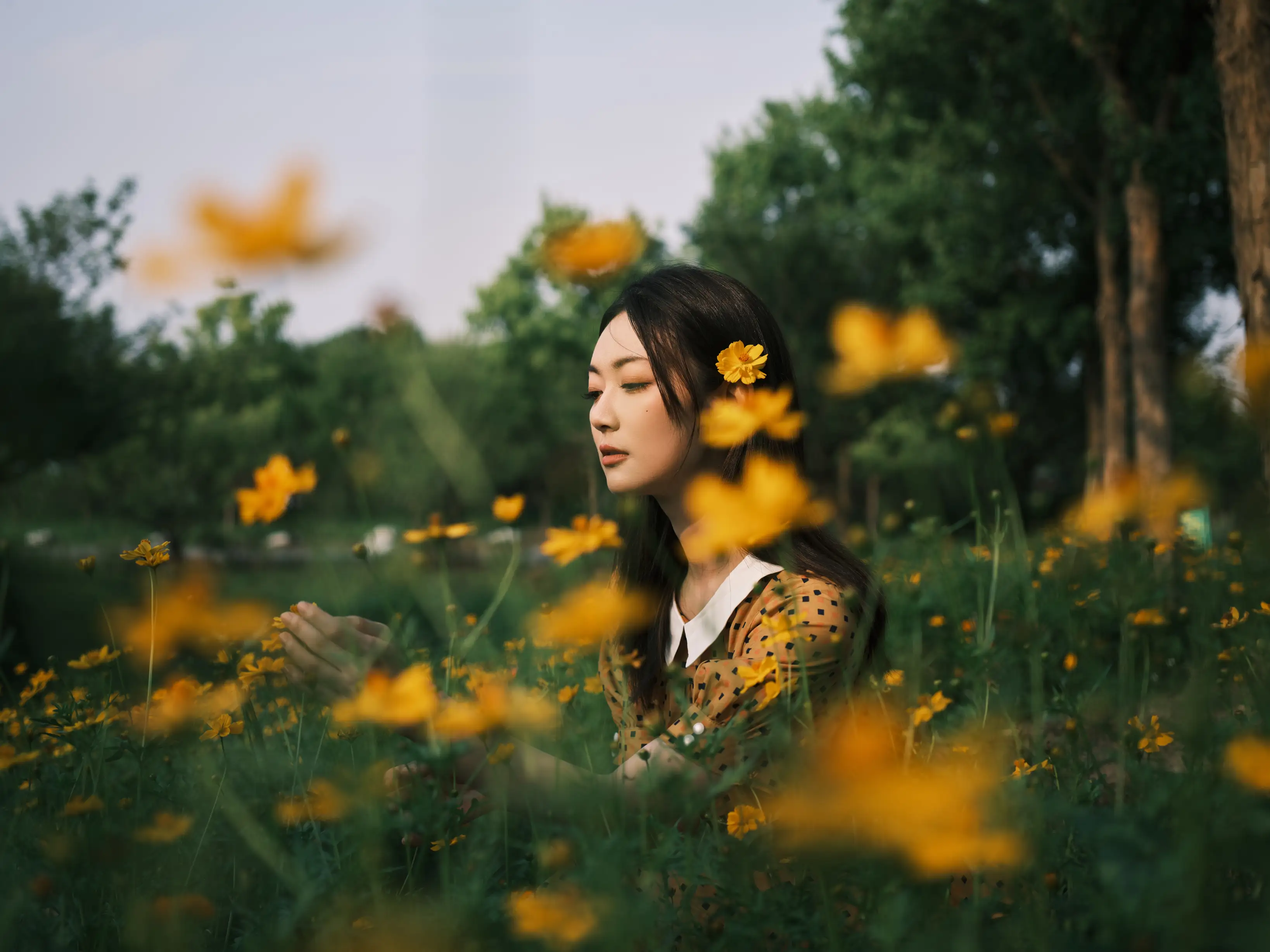 [YITUYU] 2022.08.08 Vol.1654 – Sulfur chrysanthemum & willow-leaf verbena-the taste of summer! Flying bird coo-#[44P]-1