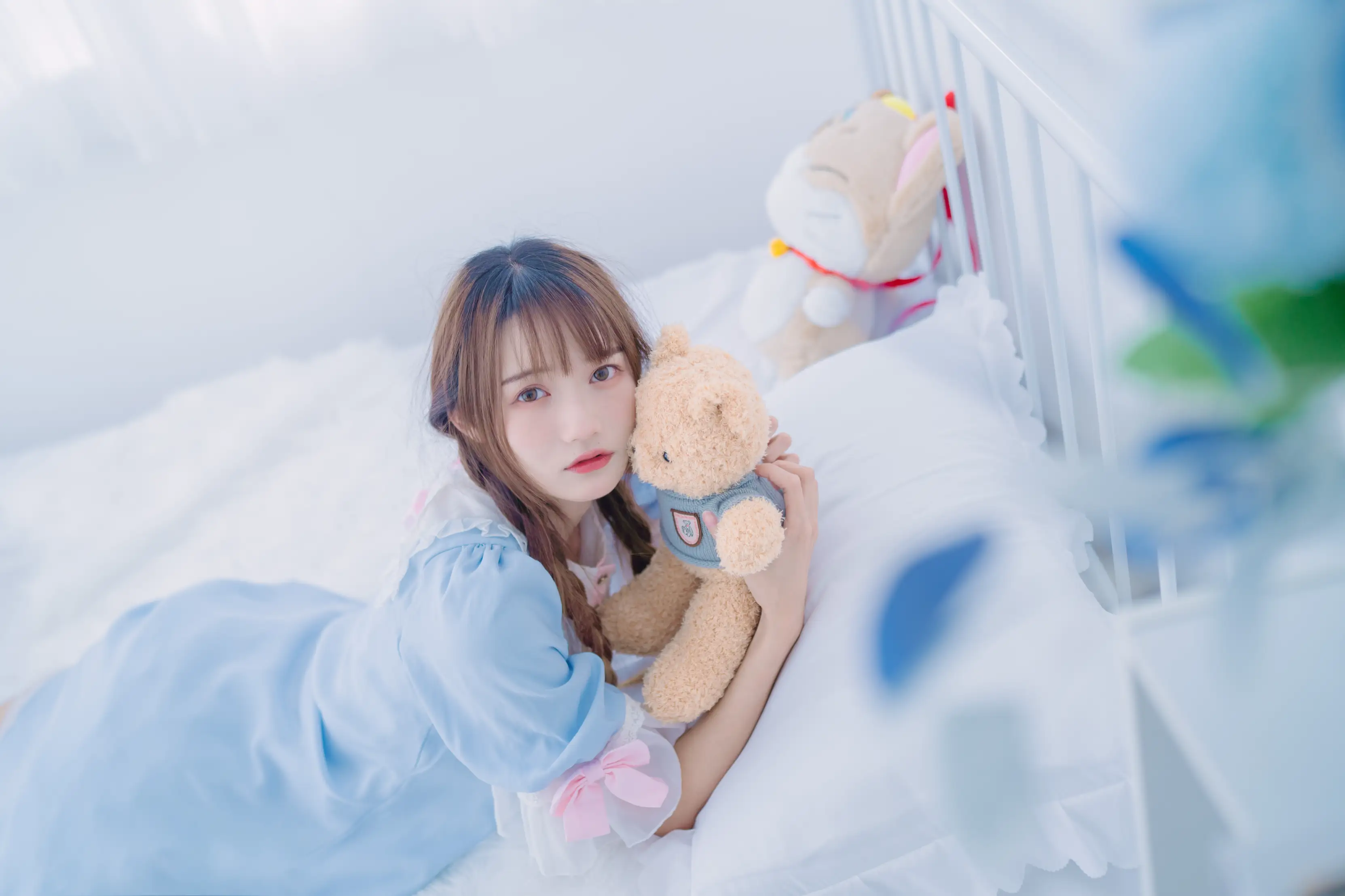 [艺图语] 2022.08.13 Vol.1691 – 纯白色可爱 兔子Zzz不吃胡萝卜#[32P]-6