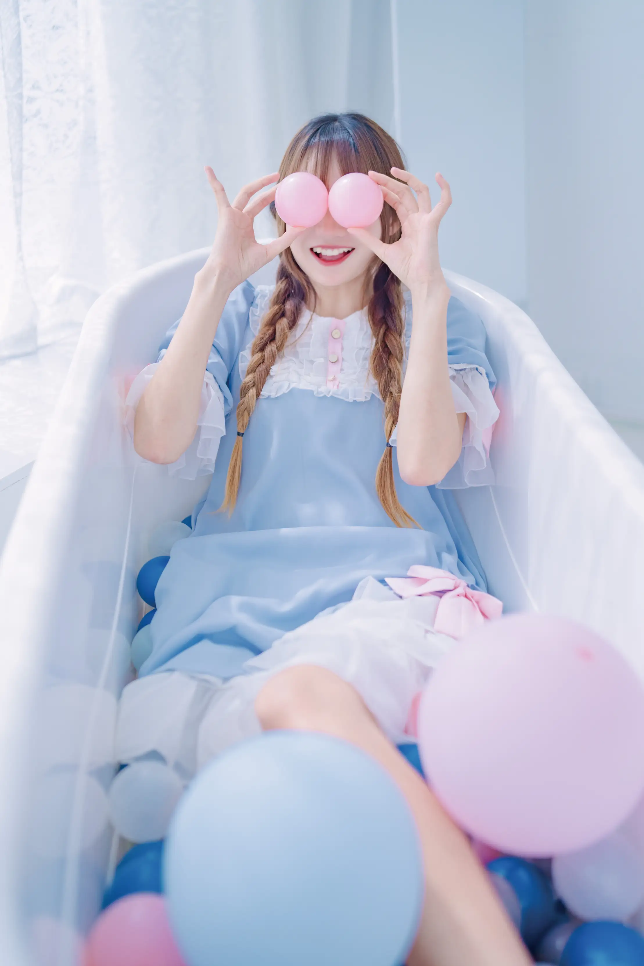 [艺图语] 2022.08.13 Vol.1691 – 纯白色可爱 兔子Zzz不吃胡萝卜#[32P]-10