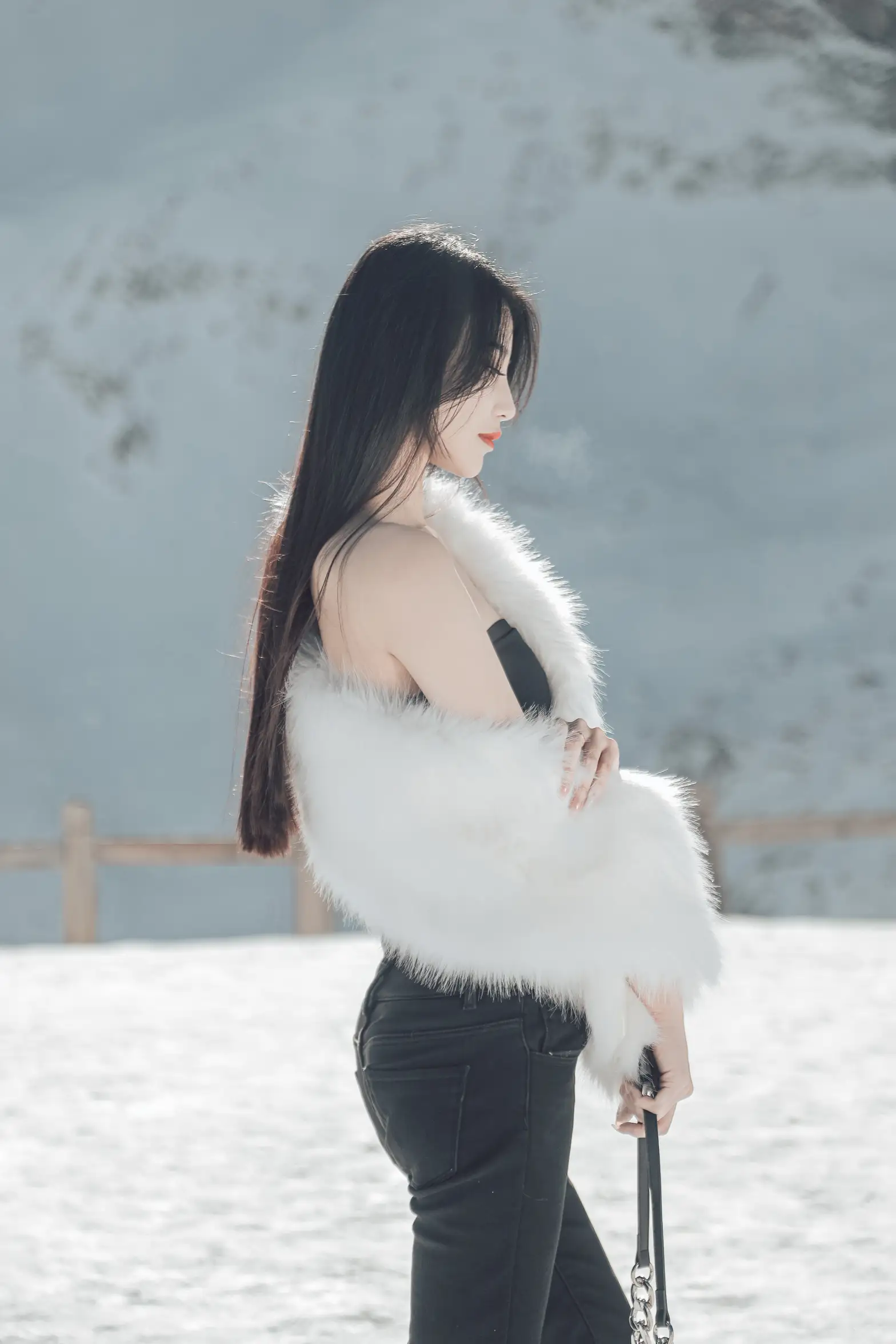 [艺图语] 2022.06.21 Vol.1243 – 冰雪之巅 婷婷#[34P]-10