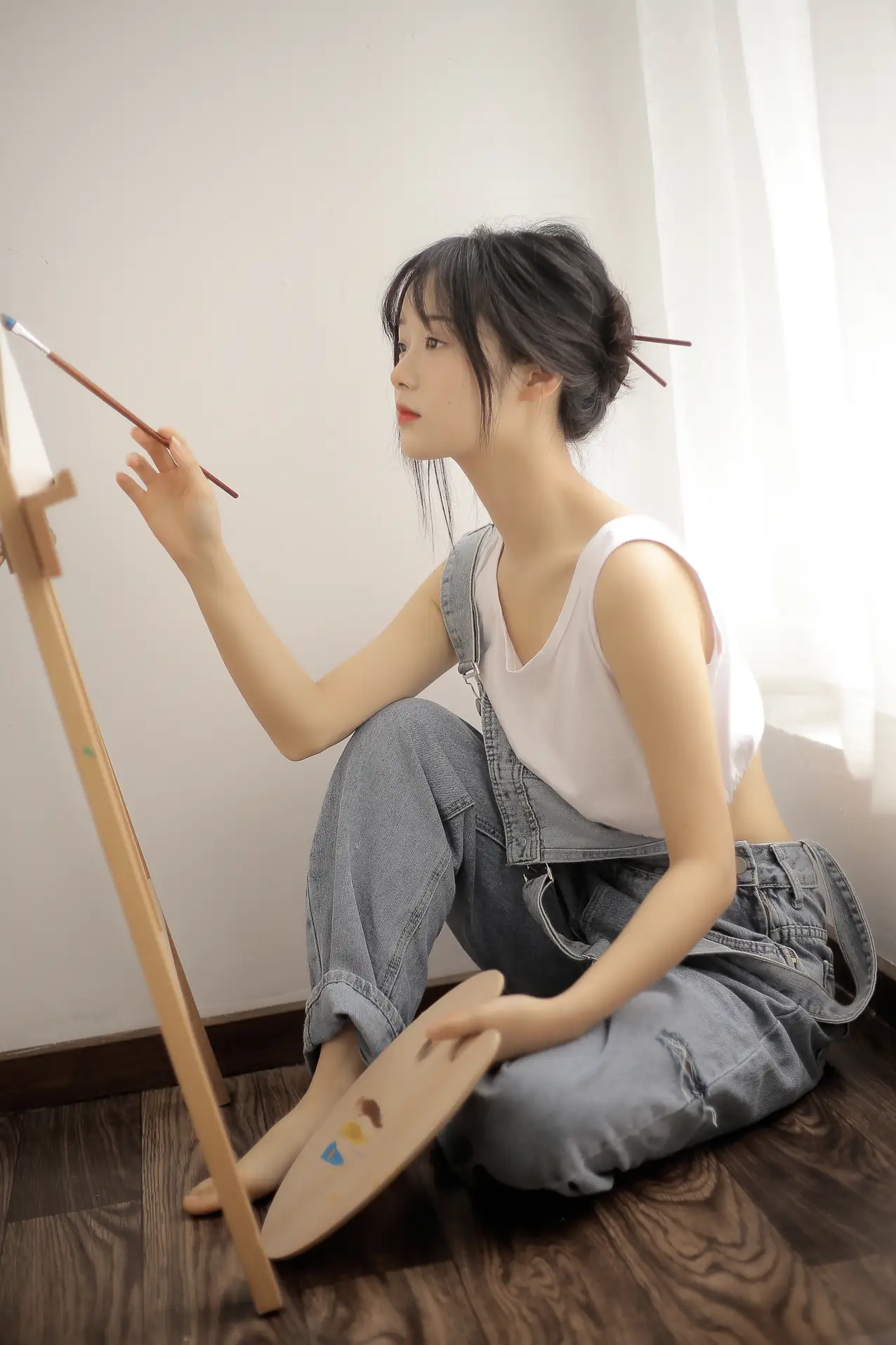 [艺图语] 2022.09.20 Vol.1998 – 涂鸦少女 至春禾#[26P]-1