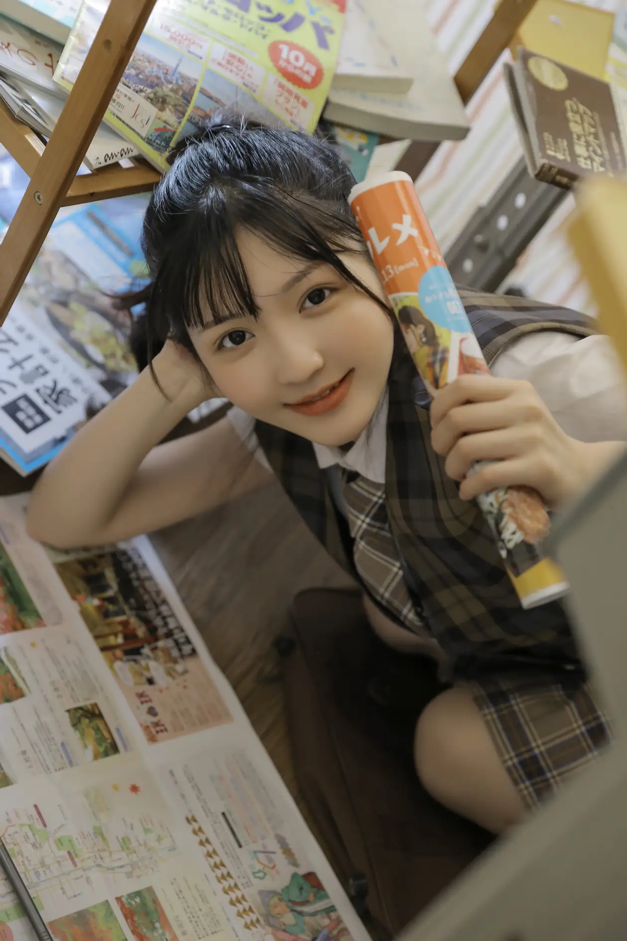 [艺图语] 2022.06.29 Vol.1320 – 高校女生 金迪-Vivian#[22P]-5
