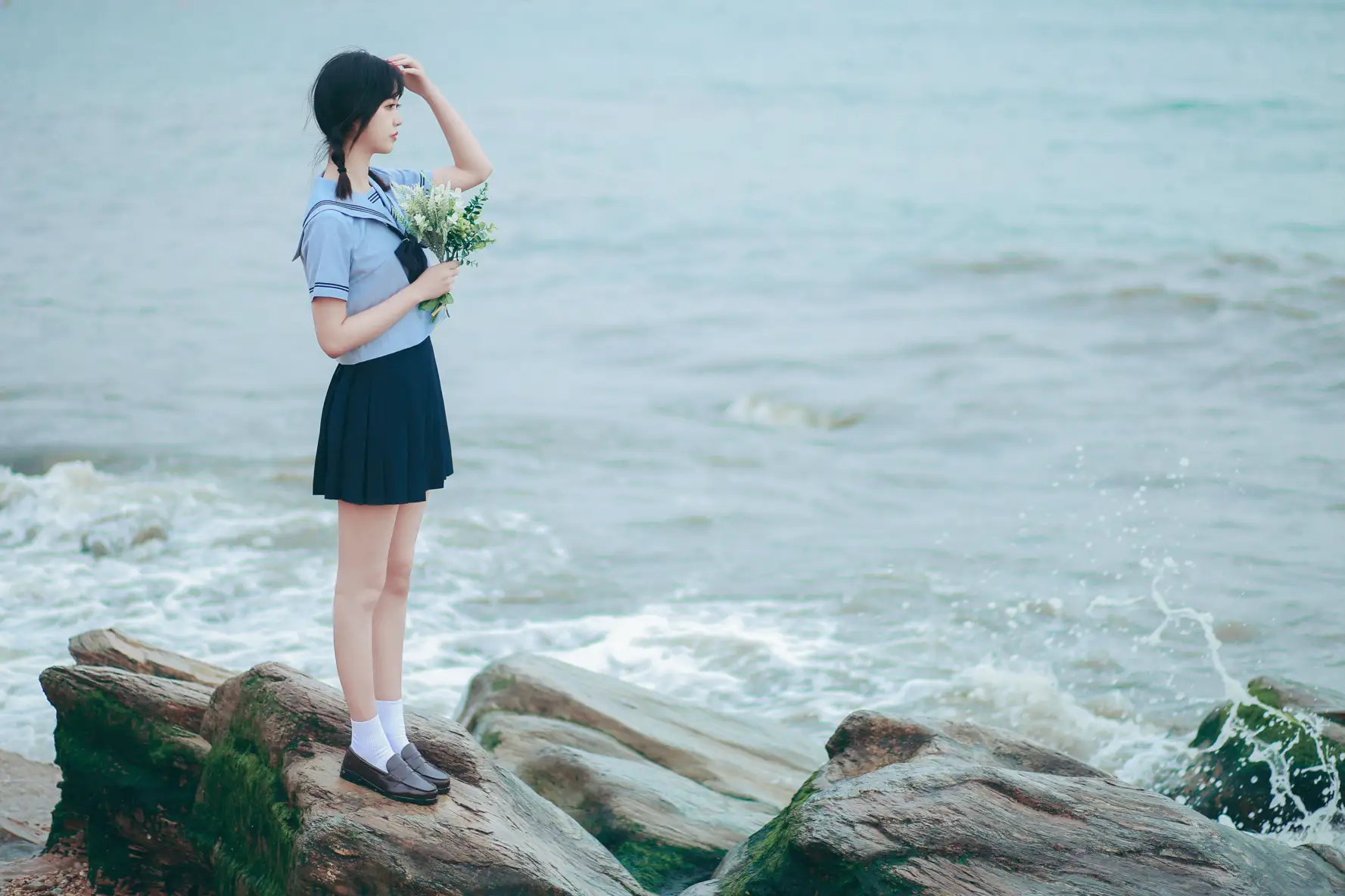 [YITUYU] 2022.07.28 Vol.1565 – Girl at the Summer Beach Light cherry blossom#[26P]-3