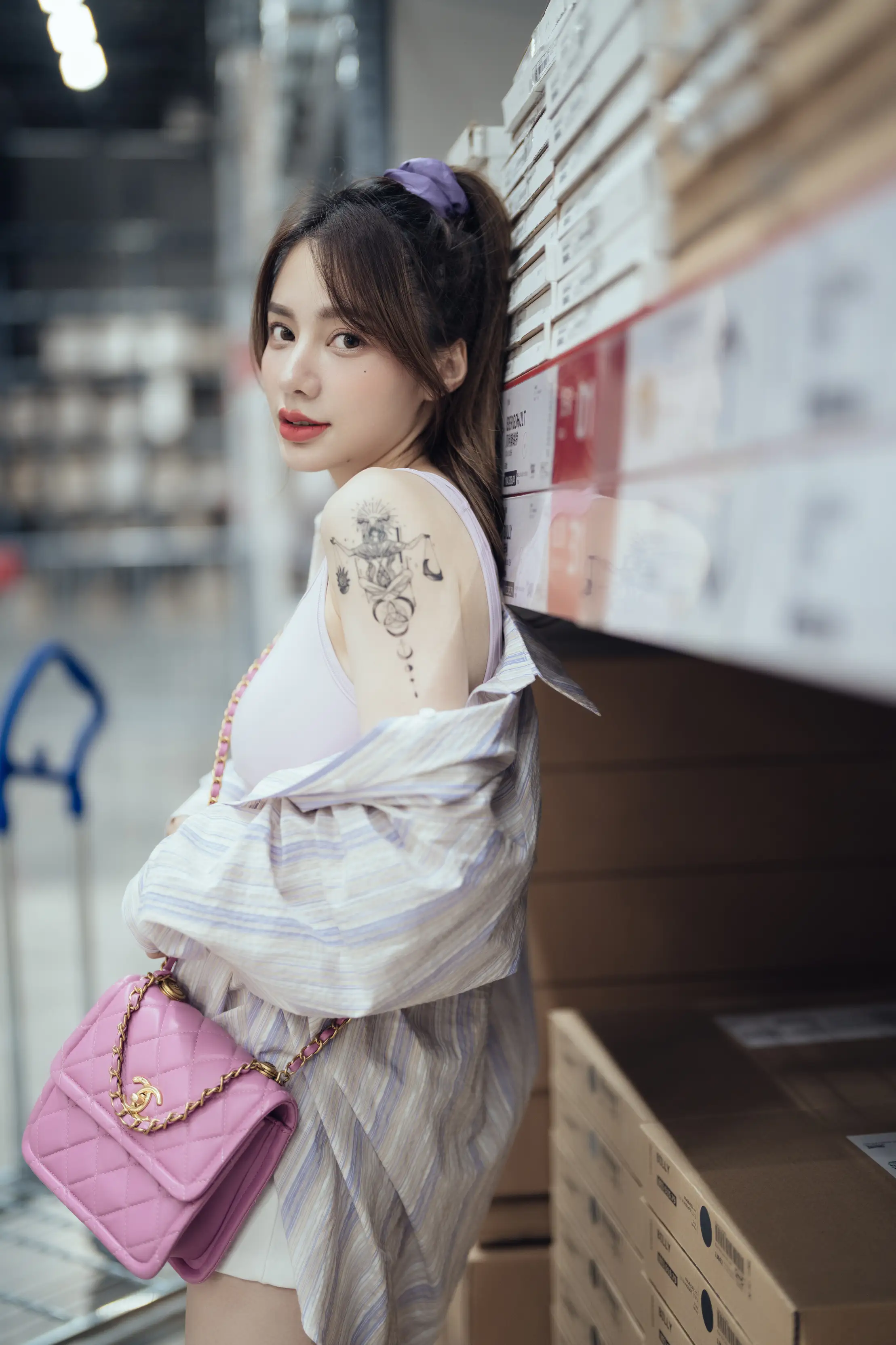 [艺图语] 2021.11.18 Vol.456 – 开心购物 姝雯同学#[36P]-3