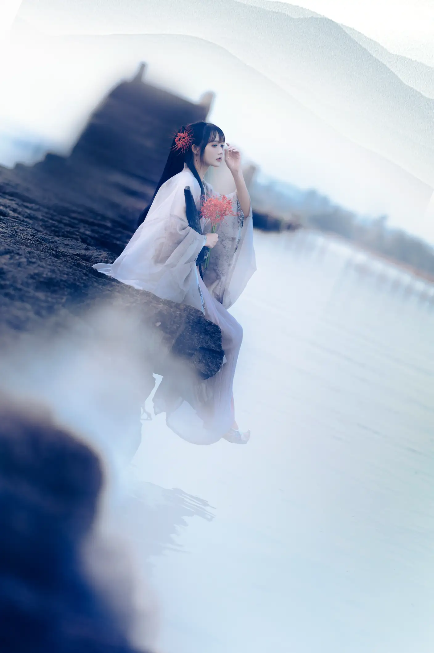 [艺图语] 2022.07.15 Vol.1485 – 暮空照水 兔子Zzz不吃胡萝卜#[32P]-1