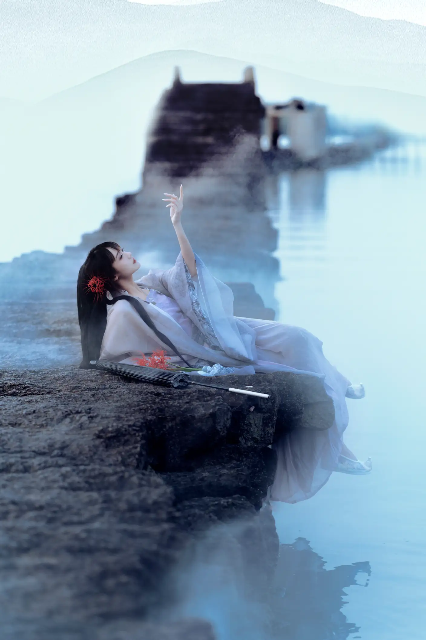 [艺图语] 2022.07.15 Vol.1485 – 暮空照水 兔子Zzz不吃胡萝卜#[32P]-7