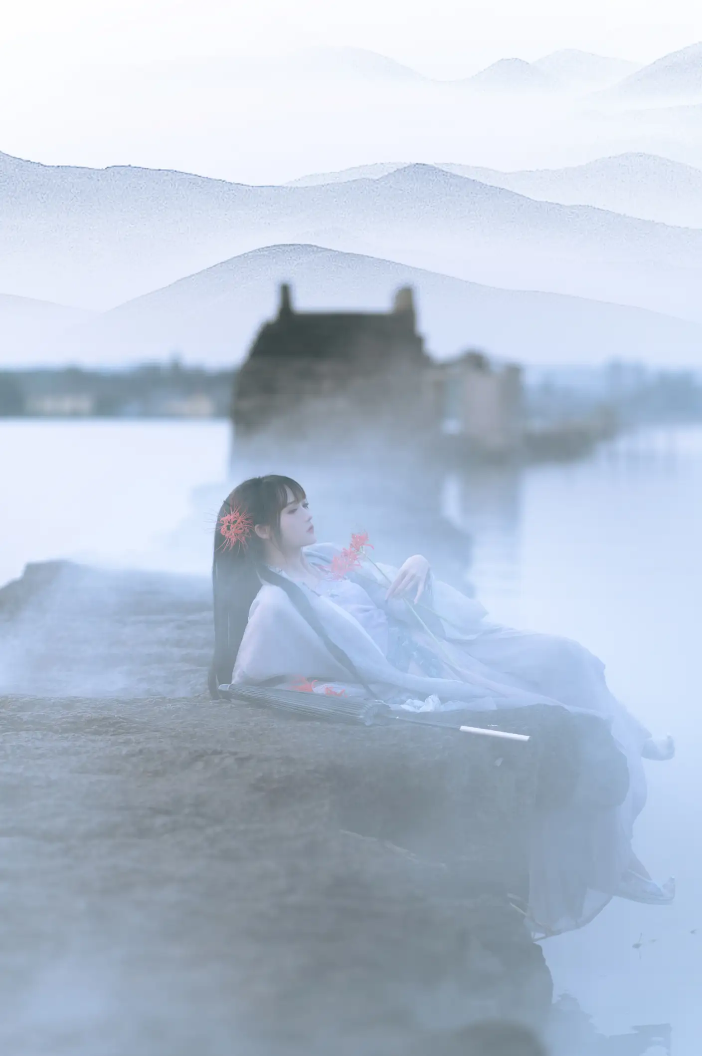 [艺图语] 2022.07.15 Vol.1485 – 暮空照水 兔子Zzz不吃胡萝卜#[32P]-8