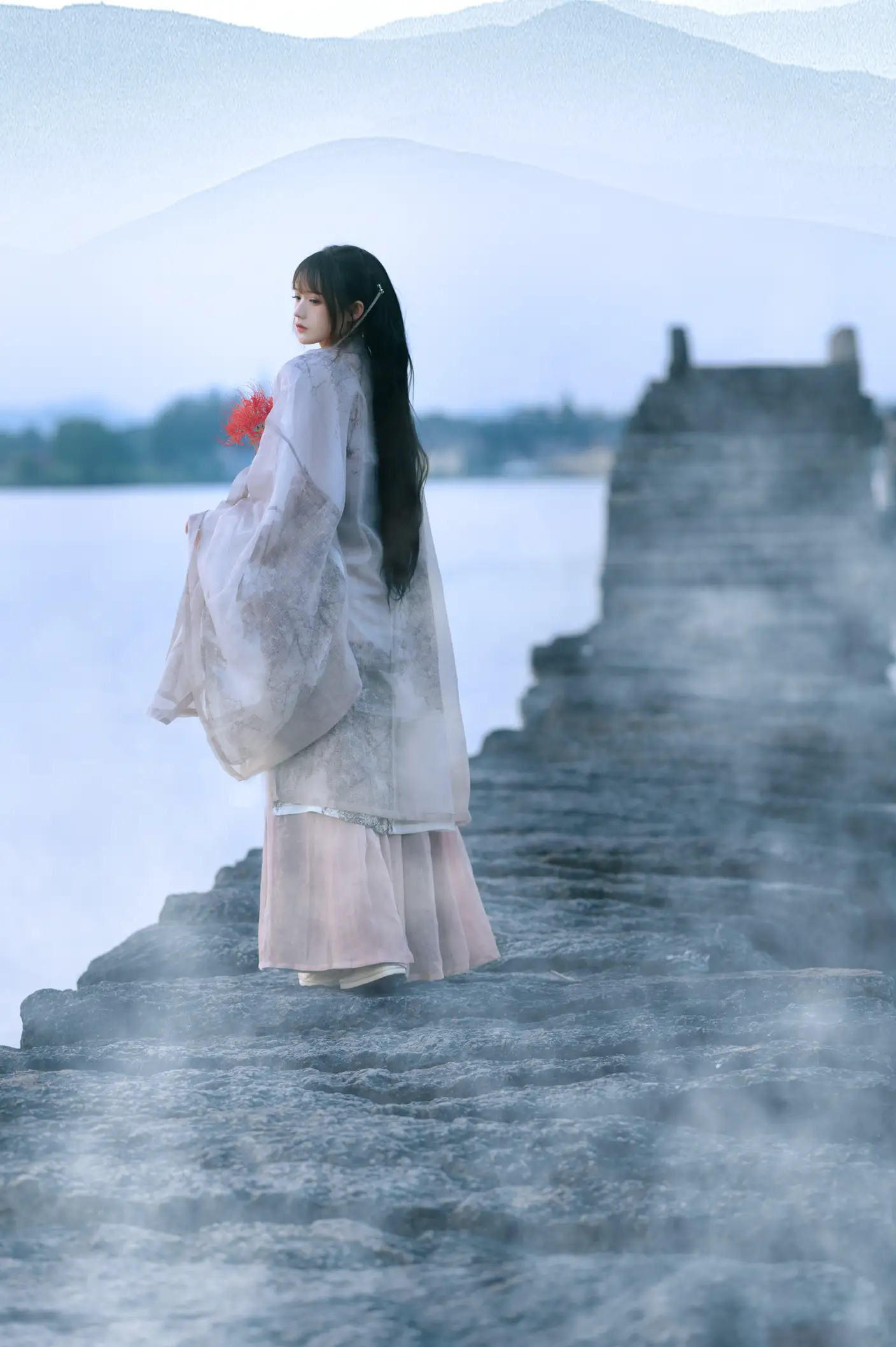 [艺图语] 2022.07.15 Vol.1485 – 暮空照水 兔子Zzz不吃胡萝卜#[32P]-10