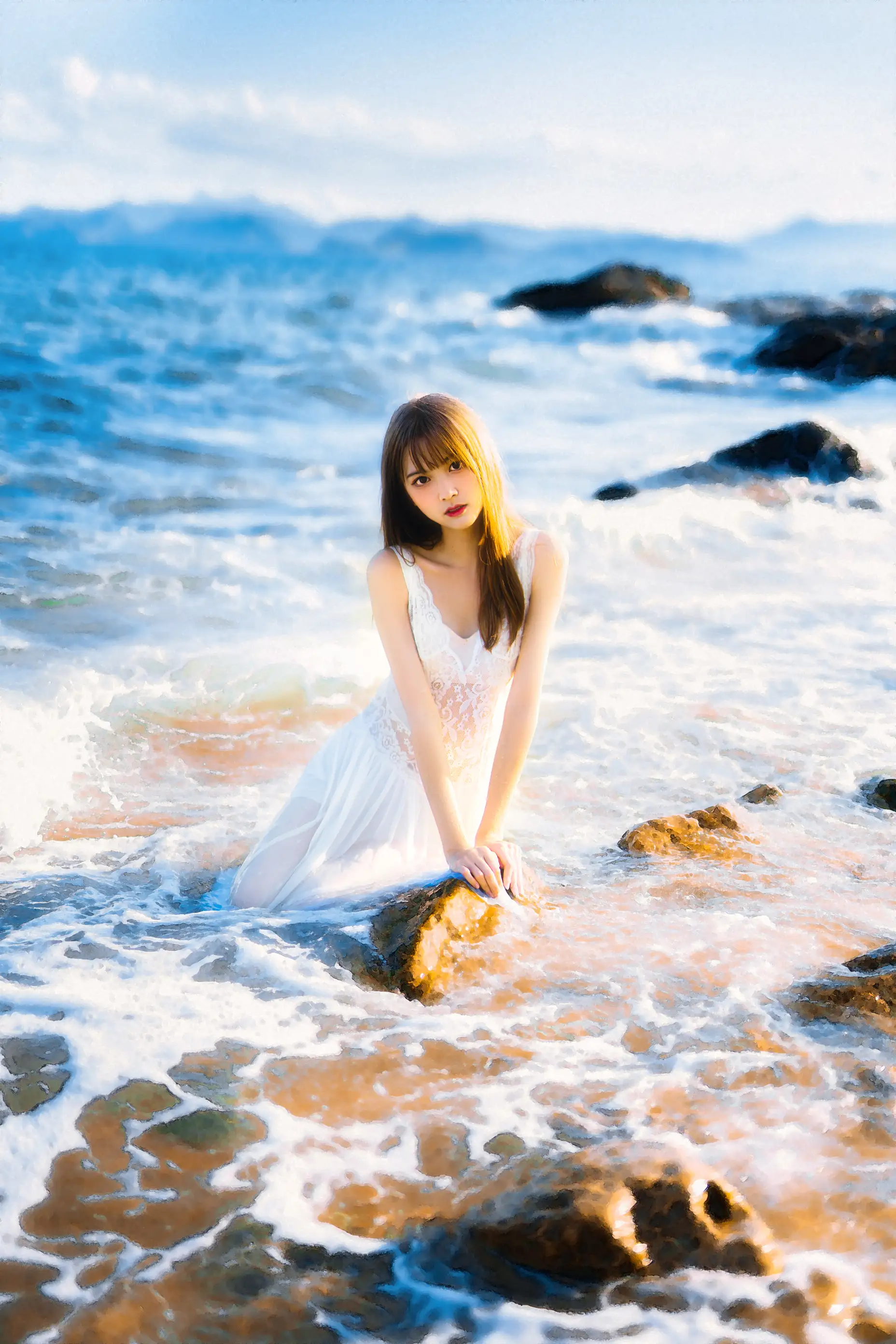 [艺图语] 2022.06.16 Vol.1201 – 她转身向大海走去 小小枝w#[29P]-5