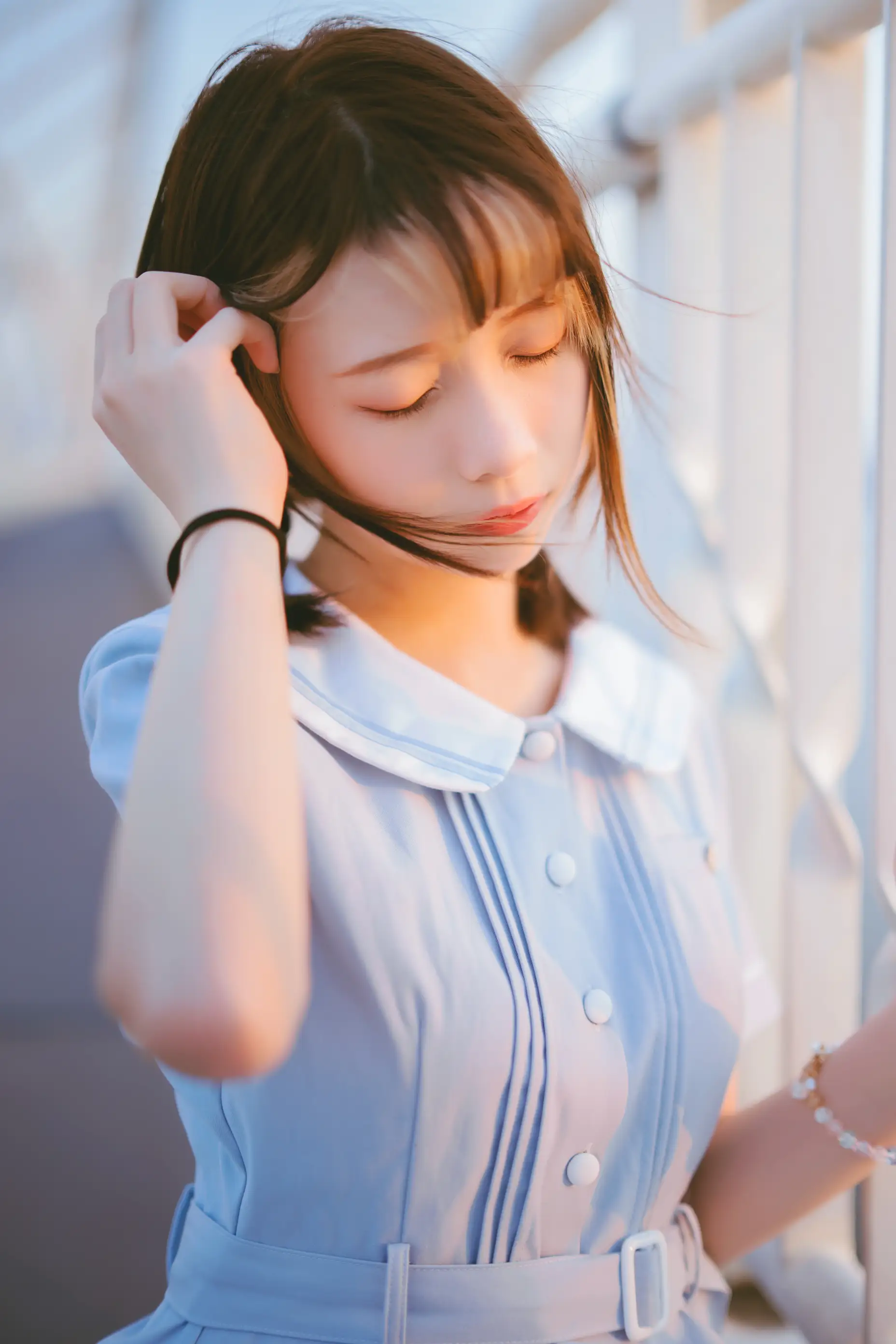 [艺图语] 2022.07.05 Vol.1386 – 微风晚霞 清青琴玖#[30P]-7