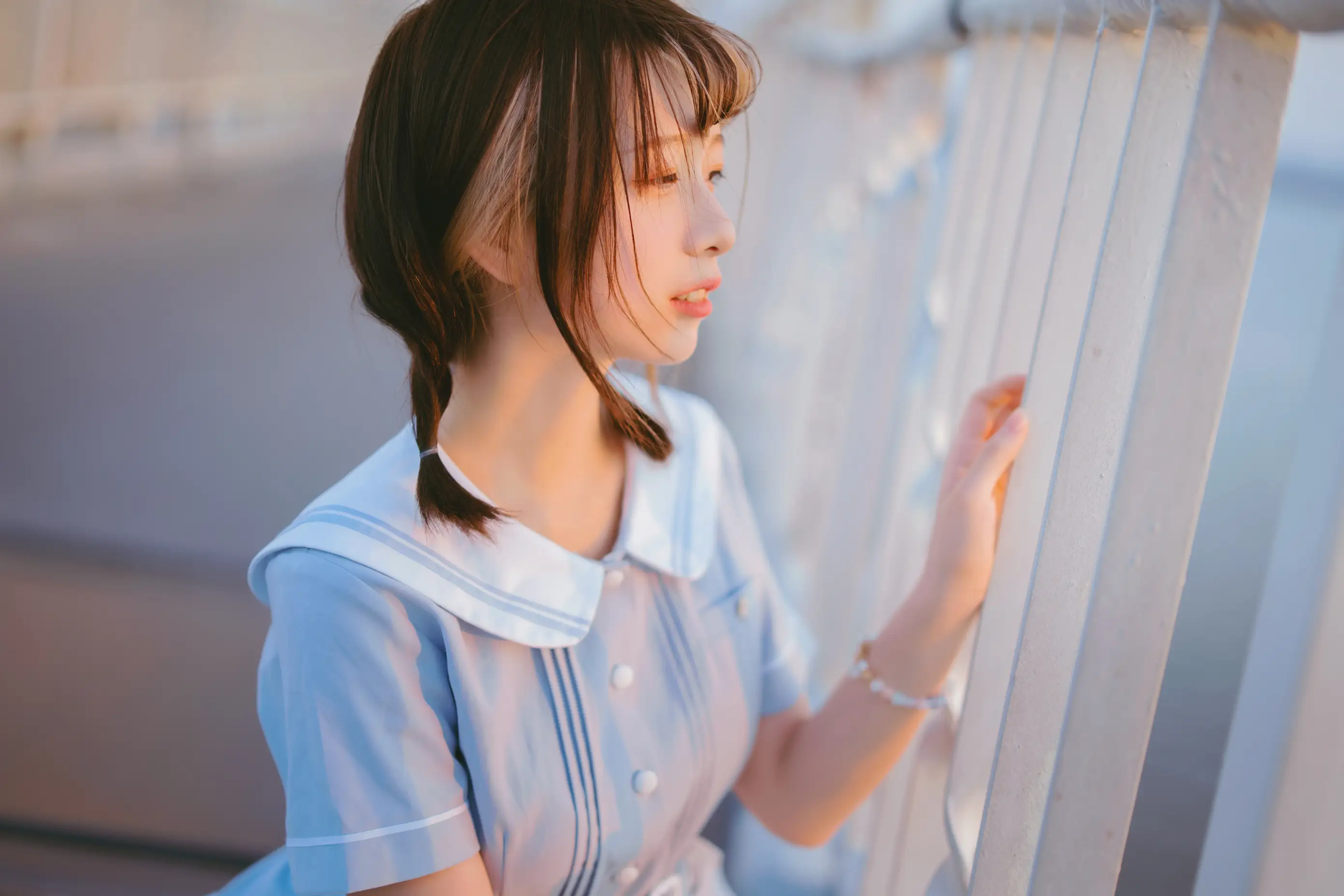 [艺图语] 2022.07.05 Vol.1386 – 微风晚霞 清青琴玖#[30P]-8